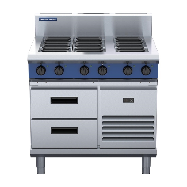 Blue Seal Evolution E516D-RB RF Base Electric Cooktop 900mm