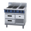 Blue Seal Evolution E516D-RB RF Base Electric Cooktop 900mm