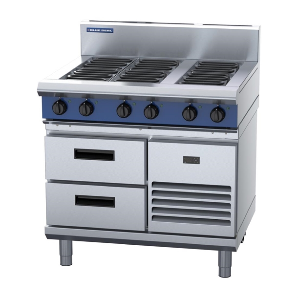 Blue Seal Evolution E516D-RB RF Base Electric Cooktop 900mm
