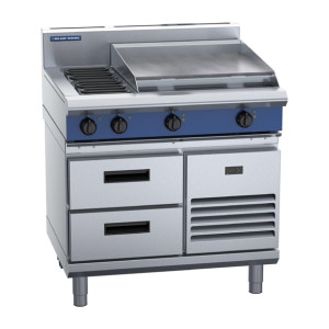 Blue Seal Evolution E516B-RB Refrigerated Base Electric Cooktop 900mm