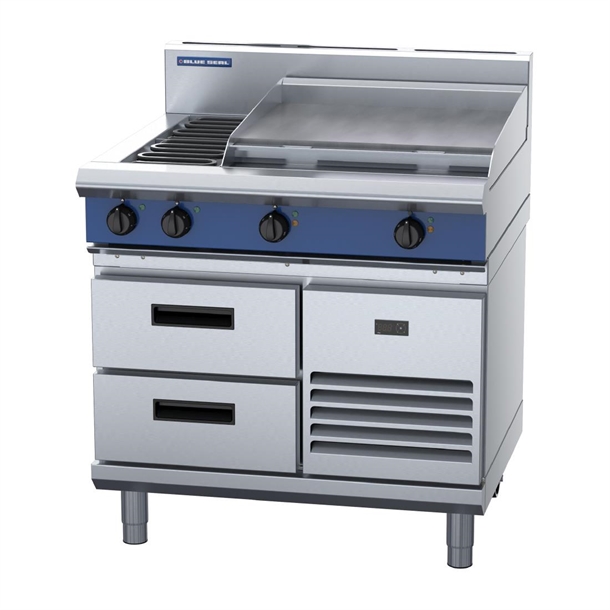Blue Seal Evolution E516B-RB Refrigerated Base Electric Cooktop 900mm Blue Seal Evolution E516B-RB Refrigerated Base Electric Cooktop 900mm