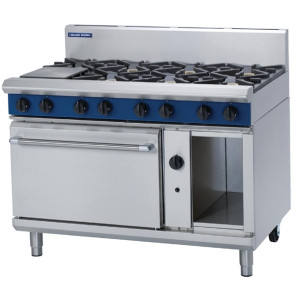 Blue Seal by Moffat 8 Burner Gas Oven Range G508D