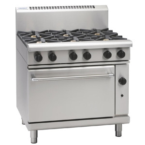 Waldorf by Moffat 6 Burner Gas Static Oven Range RN8610G