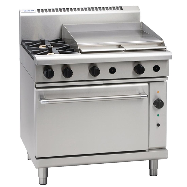 Waldorf by Moffat 2 Burner Gas Range Oven & Griddle Plate RN8616GC