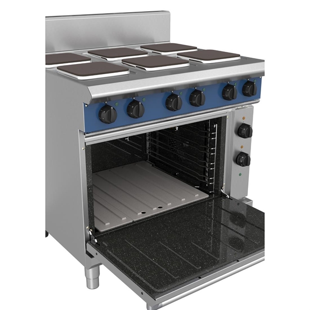 Blue Seal Evolution - 900mm Electric Range Convection Oven Sealed Hobs