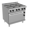 Waldorf 800 - 900mm Electric Range Convection Oven Low Back Version Waldorf 800 - 900mm Electric Range Convection Oven Low Back Version