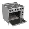 Waldorf 800 - 900mm Electric Range Convection Oven Low Back Version Waldorf 800 - 900mm Electric Range Convection Oven Low Back Version