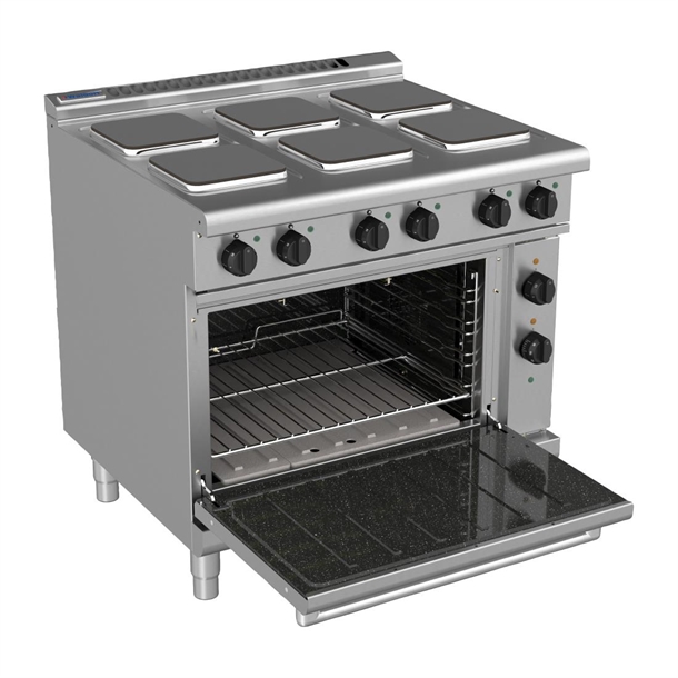 Waldorf 800 - 900mm Electric Range Convection Oven Low Back Version Waldorf 800 - 900mm Electric Range Convection Oven Low Back Version