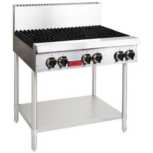 Thor 36" Gas Hob 6 Open Burners Safety Valve w/Flame Failure Protect TR-HP636F Thor 36" Gas Hob 6 Open Burners Safety Valve w/Flame Failure Protect TR-HP636F