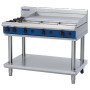 Blue Seal by Moffat Freestanding 2 Burner Gas Cooktop with Griddle Plate G518ALS