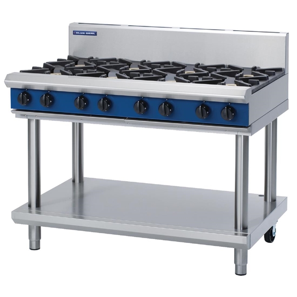 Blue Seal by Moffat 8 Burner Gas Cooktop Hob G518D LS Blue Seal by Moffat 8 Burner Gas Cooktop Hob G518D LS