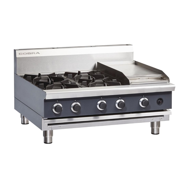 Cobra by Moffat Countertop Gas Cooktop with Griddle C9C-B Cobra by Moffat Countertop Gas Cooktop with Griddle C9C-B