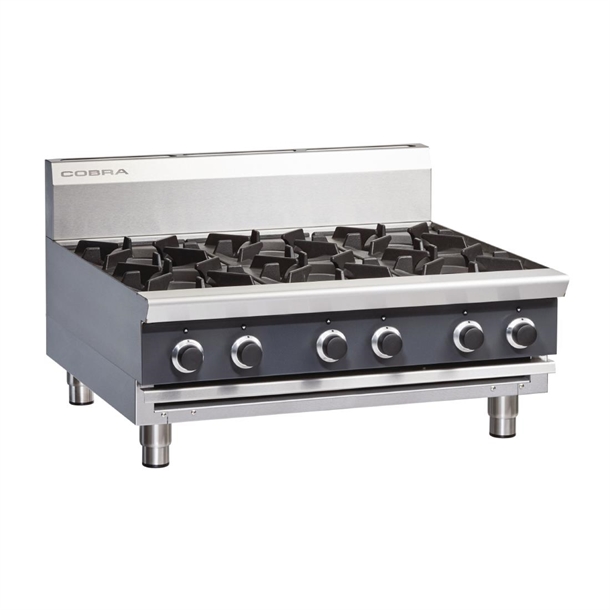 Cobra by Moffat Countertop 6 Burner Gas Cooktop C9D-B Cobra by Moffat Countertop 6 Burner Gas Cooktop C9D-B