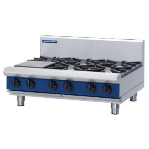 Blue Seal by Moffat 6 Burner Gas Cooktop G516C B