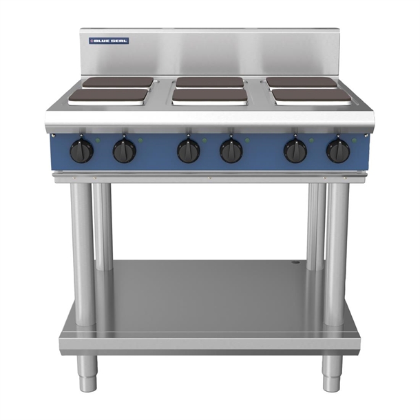 Blue Seal Evolution - 900mm Electric Cooktop Sealed Hobs - Leg Stand Blue Seal Evolution - 900mm Electric Cooktop Sealed Hobs - Leg Stand