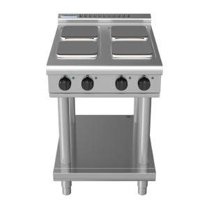 Waldorf 800 - 600mm Electric Cooktop Sealed Hobs L/B Version - Leg Stand