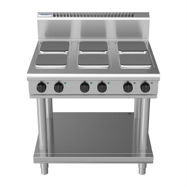 Waldorf 800  - 900mm Electric Cooktop Sealed Hobs - Leg Stand