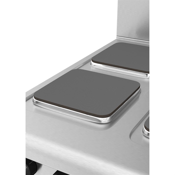 Waldorf 800  - 900mm Electric Cooktop Sealed Hobs - Leg Stand