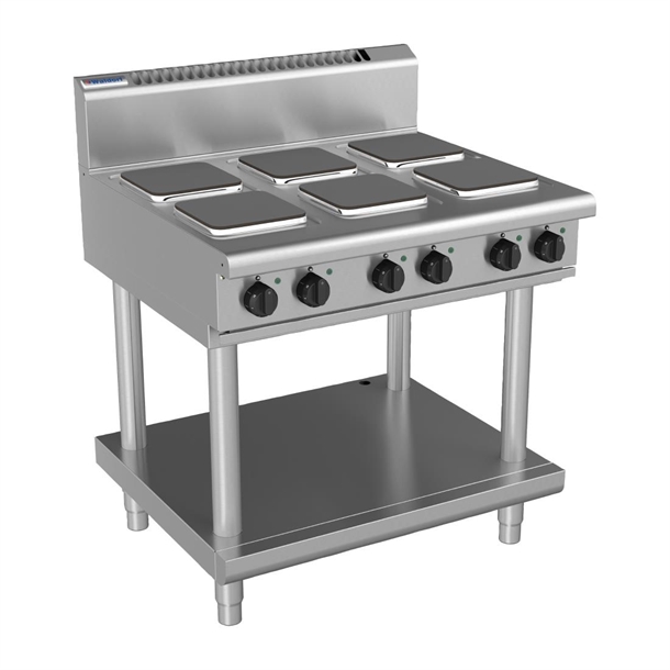 Waldorf 800  - 900mm Electric Cooktop Sealed Hobs - Leg Stand