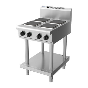 Waldorf 800  - 600mm Electric Cooktop Sealed Hobs - Leg Stand