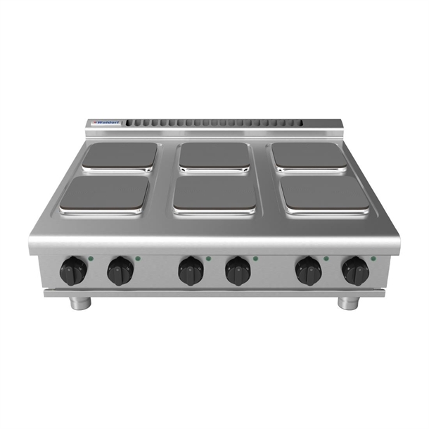 Waldorf 800  - 900mm Electric Cooktop Sealed Hobs Low Back - Bench Model