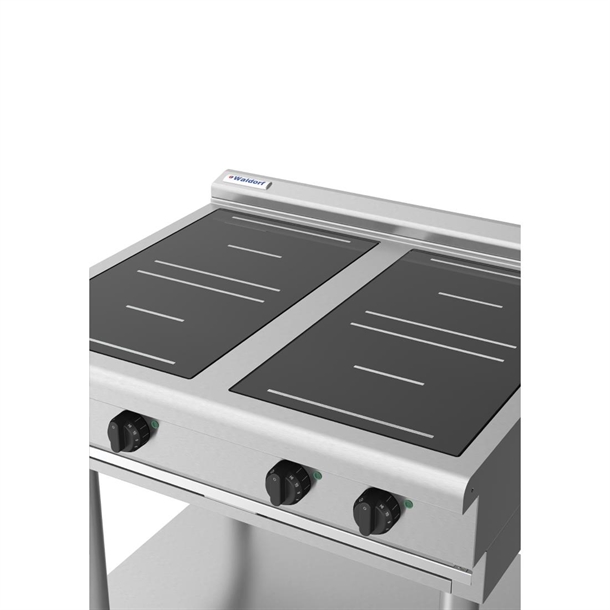 Waldorf 800 - 900mm Electric Induction Cooktop L/B Version - Leg Stand