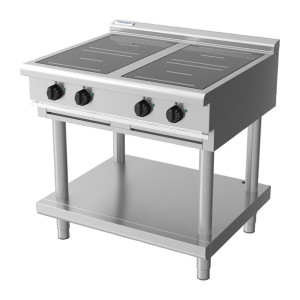 Waldorf 800 - 900mm Electric Induction Cooktop L/B Version - Leg Stand