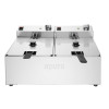 Apuro Twin Tank Fryer - 2x5Ltr - 2x2.8kW