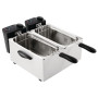 Caterlite Light Duty Twin Tank Fryer - 2x3.5Ltr - 2x2.2kW