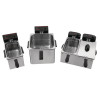 Caterlite Light Duty Twin Tank Fryer - 2x3.5Ltr - 2x2.2kW