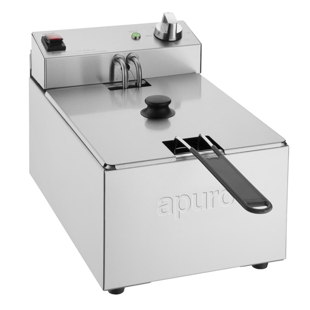 Apuro Single Tank Fryer - 5Ltr - 2.8kW