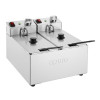 Apuro Twin Tank Fryer - 2x3Ltr - 2x2kW