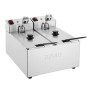 Apuro Twin Tank Fryer - 2x3Ltr - 2x2kW