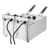 Apuro Twin Tank Fryer - 2x3Ltr - 2x2kW