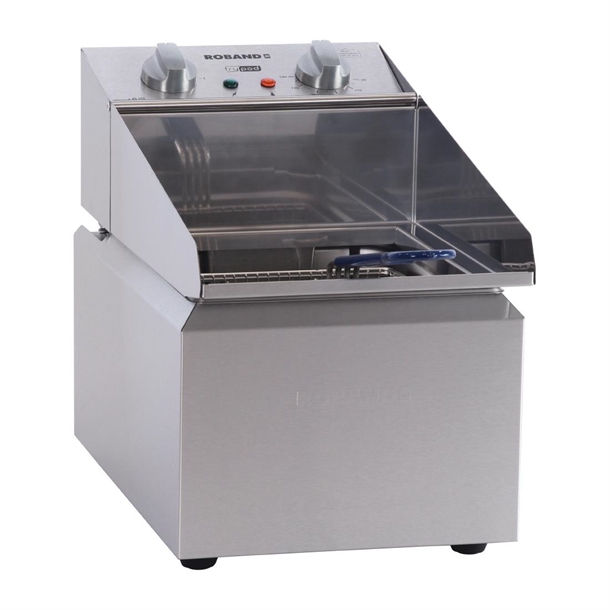Roband Frypod FR18 Single Pan 8Ltr Tank 10kg Chips/Hour Fryer