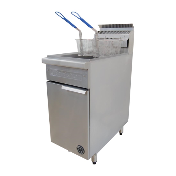 Goldstein Gas 2 Basket Single V Pan Fryer 20Ltr
