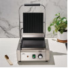 Nisbets Essentials Contact Grill Ribbed Top