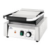 Nisbets Essentials Contact Grill Ribbed Top