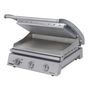 Roband 8 Slice Grill Station Smooth Plates 2300w GSA810S