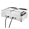 Apuro Double Contact Grill Flat Plates with Timer