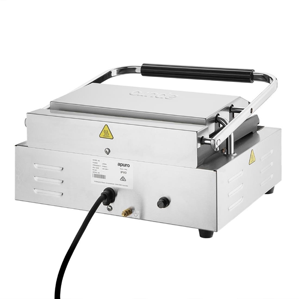 Apuro Extra Large Contact Grill Ribbed & Flat Plate