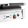 Apuro Double Contact Grill Ribbed Plates with Timer