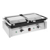 Apuro Bistro Double Ribbed Contact Grill