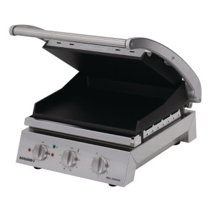 Roband 6 Slice Grill Station Smooth Plates 2200w Non-Stick GSA610ST