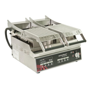 Woodson W.GPC62SC Pro Series Computer Controlled Contact Grill TwinPlate