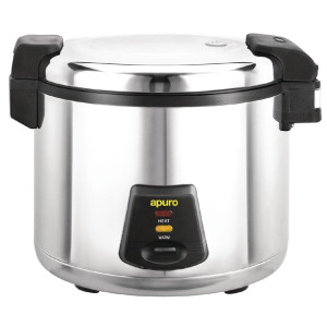 Apuro Premium Commercial Rice Cooker 6Ltr