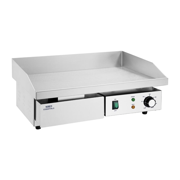 Nisbets Essentials Steel Plate Countertop Griddle