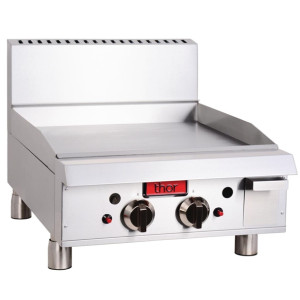 Thor Gas Griddle 24" manual control with flame failure- NG TR-G24F NG