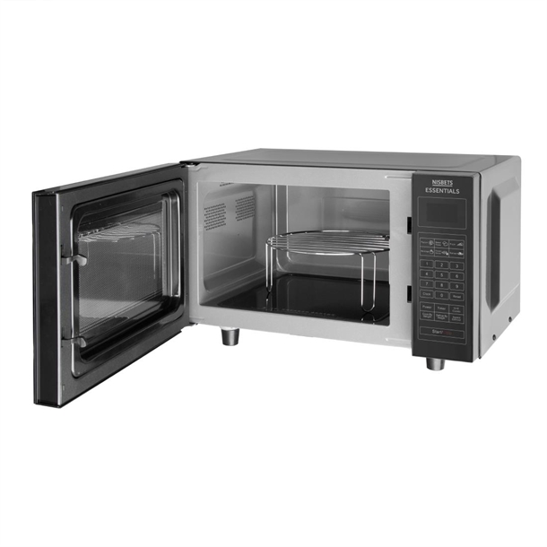 Nisbets Essentials Light Duty Flatbed Microwave 750W 21ltrs