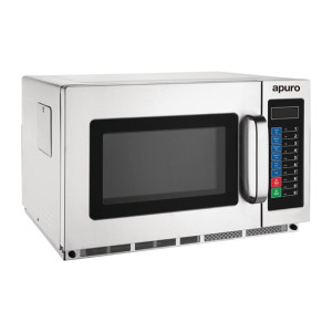 Apuro Medium Duty Programmable Commercial Microwave 1800W 34Ltr